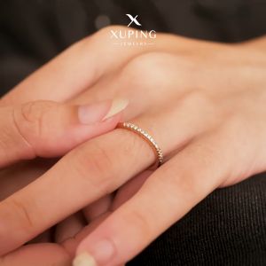Xuping Cincin Kasual Mata Baris Cantik 0121240201