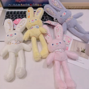 Cute pull-out doll/rabbit doll/plush toy/bag charm/key chain/plush toy/holiday gift