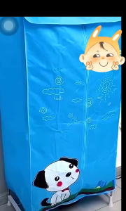 Electric Clothes Dryer Machine Wardrobe 15kg Capacity Air Dryer Portable Storage Cabinet Heater Multifunctional Rack