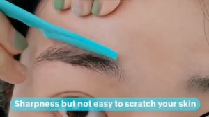 3 pcs Reusable Eyebrow Trimmer Eye Brow Trimmer Blade Razor Beauty Tools Eyebrow Razor Makeup Eyebrow Trimmer