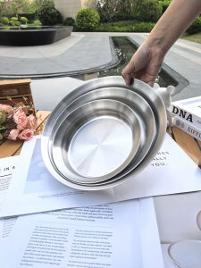 chockmen | Stainless Steel Integrated Serving Dish 16/20/24cm