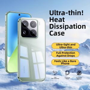 KUMENG | All-encompassing Drop Protection Ultra-thin Transparent Silicone Phone Case