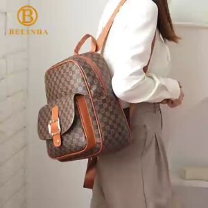 Belinda M3966 Korean Fashion Original Backpack PU Leather Bag For Women