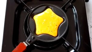 Teflon Karakter Mini Frypan Wajan Non Stick Fry Pan Motif Lucu Telor Frying Panci Non Stik Bintang