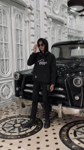 Best Seller Brigo Art. Bordir Timbul 3D II Brigo Art Sweater Hoodie Bahan Fleece Tebal 280 gsm Pria dan Wanita ( size M - XXL )