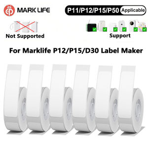 P15 White Label Paper Thermal Label Sticker Self-Adhesive Stickers For Marklife Q30 P12 P15 Mini Portable Thermal Printer 2025