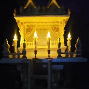 เทียนโซล่าเซลล์ เทียนพลังงานเเสงอาทิตย์ - สว่างอัตโนมัติ เพียงวางตากแดด