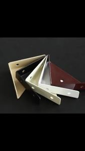 Nexlent Triangle Thickened Furniture Corner Connector Brace Support Bracket Fastener