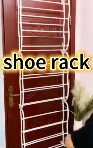Door-mounted shoe rack storage rack wall-mounted shoe rack for dormitories