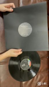 ซองใส่แผ่นเสียงสีดำ ขนาด12นิ้ว ป้องกันรอยและฝุ่น Vinyl record black inner sleeves