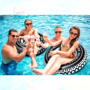 Believe [COD] Black Tire Inflatable Salbabida Swim Ring for Men Boys Kids Adults 70cm 80cm 90cm Thickened Pool Float Lifebuoy High Quality Summer Beach Party Essentials Ready Stock Durable Water Toy Fast Shipping Philippines