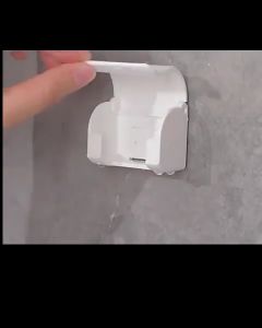 Ultimate Adhesive Razor Rack – No-Drill Wall-Mounted Shaver Holder with Cover