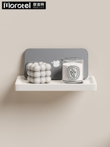 โมโรเทล ตู้เสื้อผ้าห้องน้ำแบบพกพา ตู้เสื้อผ้า โทรศัพท์มือถือ ชั้นวางของเล็ก ห้องน้ำ ชั้นวางของ ตู้เสื้อผ้าแบบไม่ต้องเจาะ