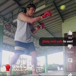 Head-mounted Reflex Ball Speed Ball Fight Boxing Tennis Fitness Equipment Head Band For Training Boxing Punch Exercise