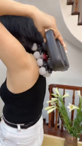 Máy massage cầm tay 22 đầu máy mát xa Lokykin massage toàn thân với 9 chế độ mạnh mẽ giúp làm giảm nhức mỏi cơ