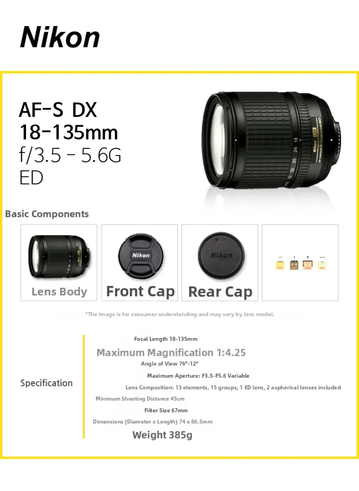 Nikon | Store Co., Ltd. Nikon Af-S Dx Zoom Nikkor 18-135mm F3.5