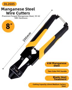 deli | Heavy Duty Rebar Cutting Pliers Wire and Lock Specialized Cutting Tool