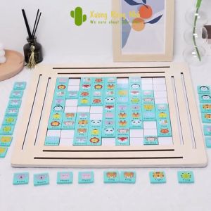 Đồ Chơi Xếp Hình Pikachu Bằng Gỗ Tìm Cặp Hình Giống Nhau Rèn Luyện Trí Nhớ Kèm Cờ Bay  Xương Rông Nhỏ