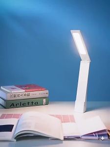 Đèn Bàn LED Có Tính Năng Sạc Và Gấp Gọn Bảo Vệ Mắt Chạm Vào/tắt Đèn Bàn Có Thể Điều Chỉnh Độ Sáng Cho Bàn Học Phòng Ngủ