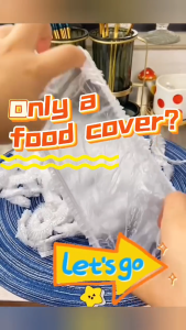 50/100pcs Food Plastic disposable Cover fresh-keeping Food Storage Elastic Wrap dishes Food Cover Picnic keep food cover