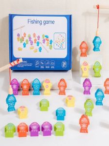 Đồ Chơi Câu Cá Từ Tính Có Hạt Lớn Từ 1 Đến 20 Giáo Dục Sớm Cho Trẻ Em Từ 18 Tháng Tuổi Đồ Chơi Giáo Dục Bằng Gỗ Không Điện