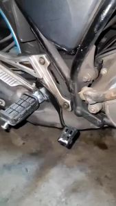 Rxz mili catalyzer brake pedal Brek kaki pijak Heavy Duty Gaya Ori