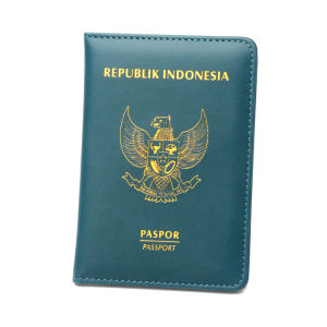 Leather Passport Holder Southeast Asia Indonesia Passport Cover Protective Shell Air Ticket Holder High-End Leather Quality