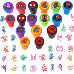 Spidey and His Amazing Stamps for Kids Spiderman Seals Classroom School Rewards Prizes Pinata Fillers Gifts Birthday Party Gift