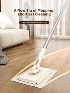 MR.Bin | Easy-Use Multi-Function Mop with Auto-Gripping Feature