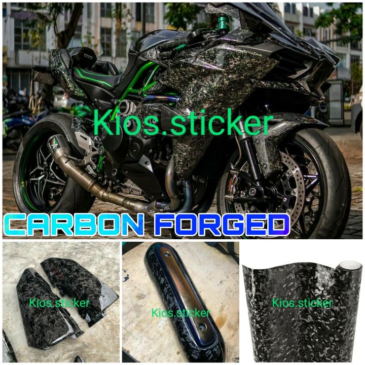 Sticker Skotlet Carbon Composite Forged Stiker Karbon Forged High ...