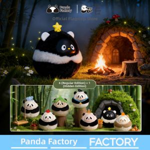 GUOBUGUOLAI | Blind Box Plush Wool Panda Figure