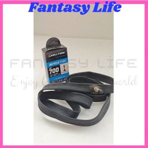 Fantasy Swallow Ban dalam Sepeda ukuran 700 x 25 / 28 c FV 80 mm Deli Tire sepeda Fixie roadbike