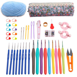 Beginner Crochet Kit for Various Projects