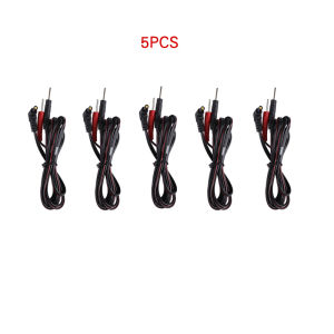 Electrode TENS Unit Lead Wires Connector Cables Relaxation Electrode Lead for TENS Unit Physiotherapy Machine Massage