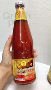 Youta ซอสพริก เจ ขนาด 650 กรัม Veggie Chili Sauce ซอสพริกเจ เผ็ดน้อย ไม่มีกระเทียม อาหารเจ โยตา