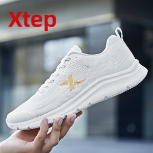 XTEP | Giày Thể Thao Thông Gió cho Nam Trung Niên và Người Cao Tuổi Chạy Bộ Dạo Phố