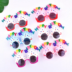 Mắt Kính Sinh Nhật Trẻ Em Happy Birthday Chất Liệu Nhựa ABS An Toàn Cho Buổi Tiệc Càng Thêm Vui