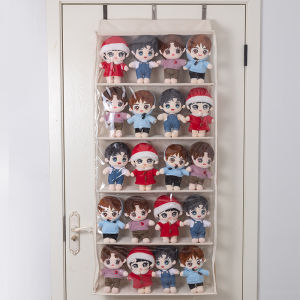Túi Treo Đồ Chơi Bằng Vải Cotton Rộng Kiểu Nhật Bản Dùng Để Lưu Trữ Đồ Chơi Búp Bê Sau Cửa Phòng Ngủ Đa Năng Và Thời Trang