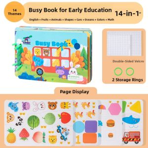 JIFANPAUL | Educational Sticker Book for Kids - Interactive Learning Toy