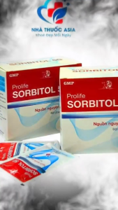 Sorbitol 5G Giúp làm giảm triệu chứng táo bón - Hộp 24 gói x 5g