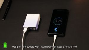 USAMS Power Bank CD192: A High-Capacity & Compact Portable Power Bank