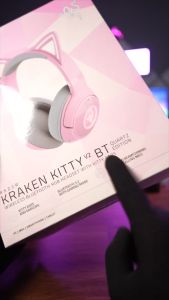 Tai nghe Razer Kraken Kitty V2 BT – Wireless Bluetooth RGB - Hàng Chính Hãng