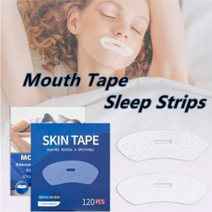 Gentle Mouth Tape 120pcs for Sleeping Promotes Nasal Breathing Secure Adhesion for Good Sleep