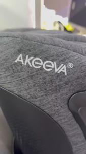 Akeeva 360 Rotate Isofix Carseat w/latch and Leg Support (APOLLO 360) w/ICC.