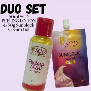 Duo Scd Peeling Lotion & 50ml Sunblock Cream Gel: A Comprehensive Guide