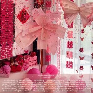 Pink Wedding Decoration Kit