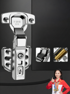 MONLEYTA | Stainless Steel 304 Hydraulic Damping Cabinet Door Hinge