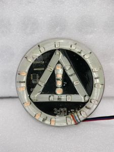 Lampu Led Bulat Segitiga 8Cm - Lampu Rem Bulat Motor Mobil DC 12V harga 1 biji - Lampu Led Bulat Universal Rem dan lampu Kota