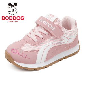 Bobdog | 2026 Autumn Winter Girls Thickened Cotton Padded Sports Sneakers