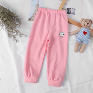 Baby Cotton Sports Pants Autumn Wearable Thin Outerwear Long Trousers for Boys And Girls Childrens Clothing Spring Autumn